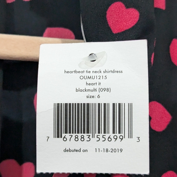 Kate Spade Heartbeat Tie Neck Shirtdress - Picture 4 of 9